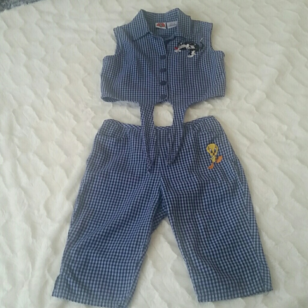 AUTHENTIC LOONEY TUNES SET  NWOT